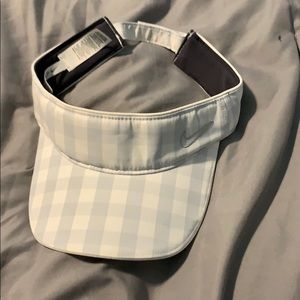 Nike plaid print visor